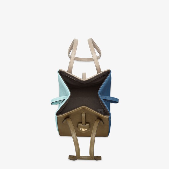 Fendi Origami Mini Multicolour Leather Mini Bag That Can Be Transformed - Image 4